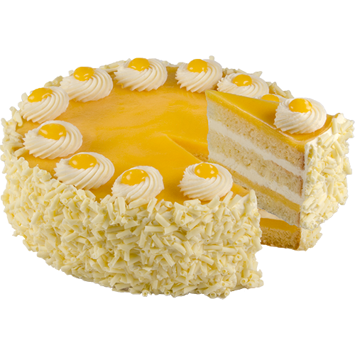 Delicious Lemon Mousse Cake